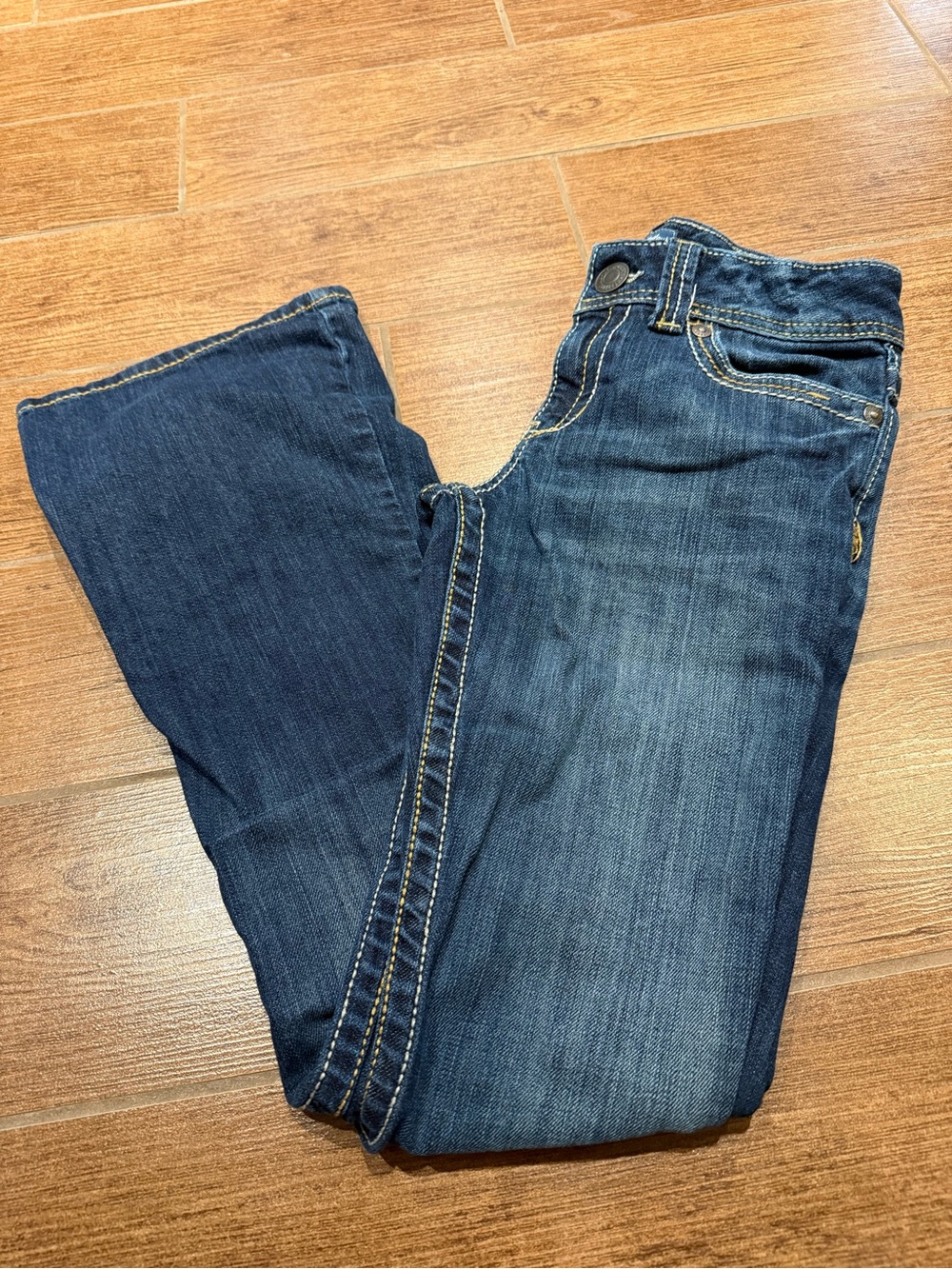 Aeropostale Women’s Dark Blue Skinny Flare Jeans size 5/6 Long